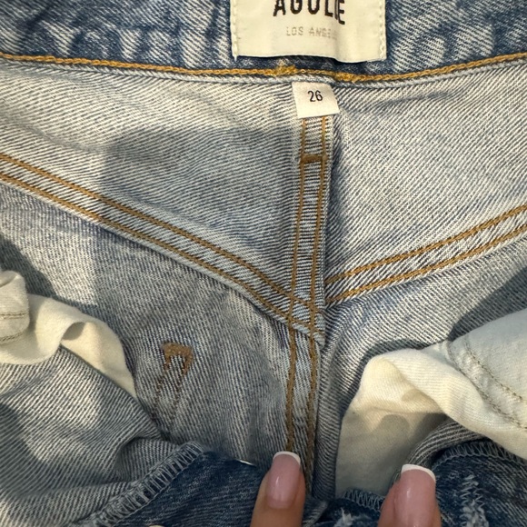 Agolde Riley Cropped Jeans - Picture 4 of 5